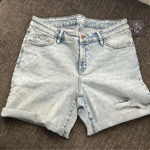 NWT Ava & Viv High Rise Jean Shorts